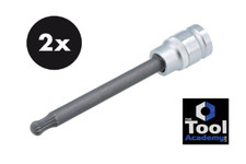 2x M10 Spline Ball End 140mm