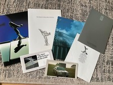 ROLLS ROYCE  VARIOUS BROCHURES X 7.     SMALL COLLECTION    See photo