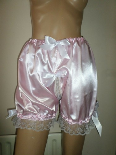 Pink satin white - pink,