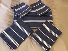 Dunelm  Reversible Double Duvet Set Denim Blue