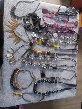 14 Chunky Beads and Statement Necklaces Costume Jewellery