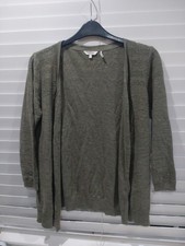 FatFace Khaki Green Cardigan Size 12