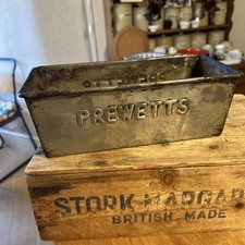 Vintage Large Prewetts Loaf Bread Baking Tin – Advertising – Great!