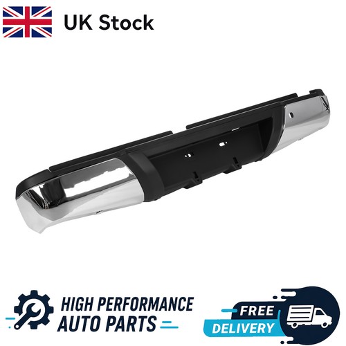 Chrome rear bumper - rear,