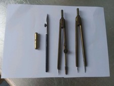 Vintage Brass Drafting Tool