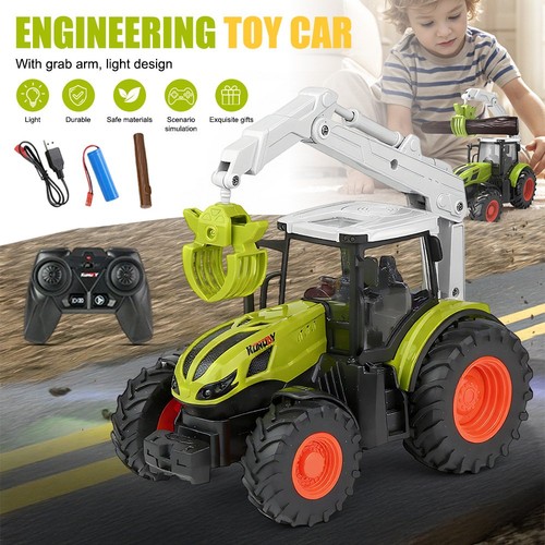 Remote controlled tractor - controlled,