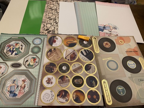 Hunkydory art deco kanban - art,