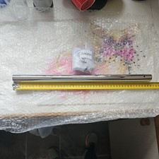 Aqualisa Aquastream Chrome/Silver Shower Riser Rail 704199 445mmx25mm. Complete.