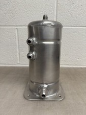 AN-6 (-6 AN) /  AN-8 (-8 AN) JIC 1.5 Litre Aluminium Alloy Fuel Swirl Pot Tank 