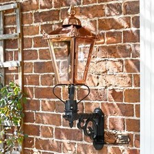 New Copper Wall Lantern on