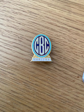 CARLTON   BC    AUSTRALIA    ENAMEL BOWLING BADGE   VGC   PITCHER