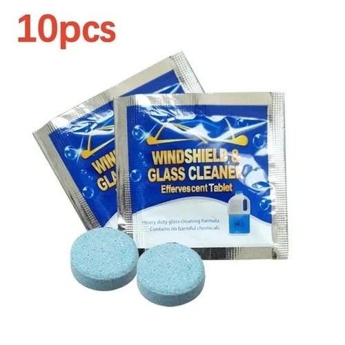 Car windscreen cleaner tablets - car,