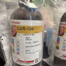 Black 1 Litre LUS-120 Mimaki