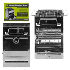 Folding Stove Firepit Wood
