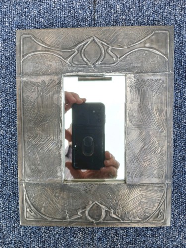 Arts crafts stlye mirror - &,