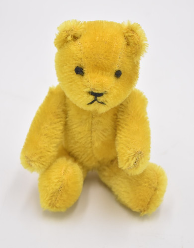 Vintage yellow mohair stick - vintage,