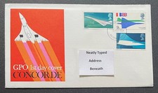 1969 Concorde Post Office FDC