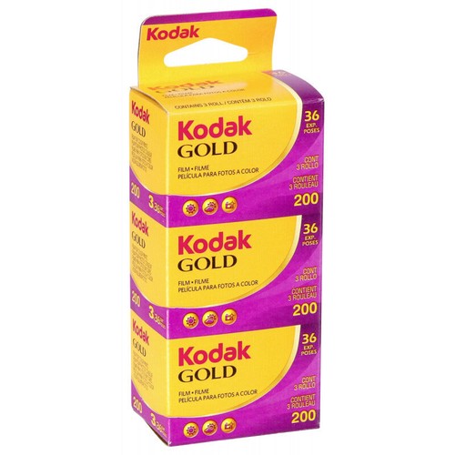 Kodak gold 200 film pack - gold,