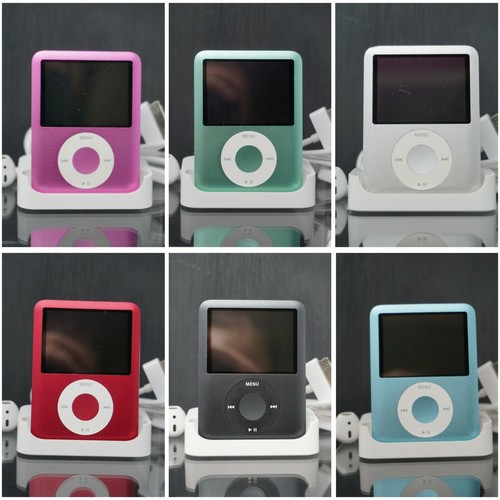 Apple ipod nano 3rd 4gb - -,