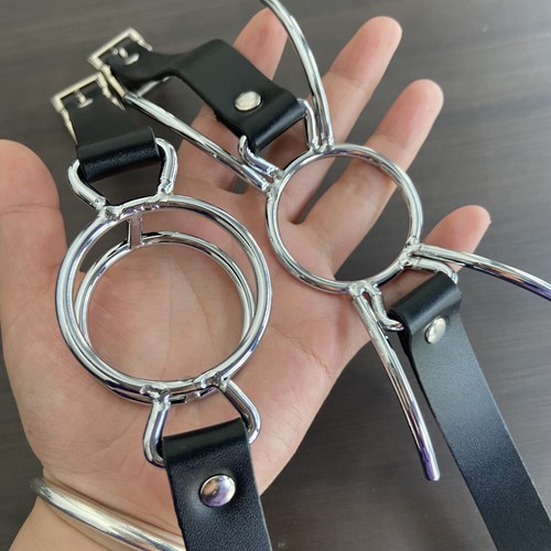 Ring metal mouse gag - o-ring,