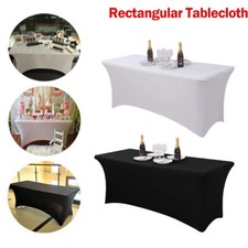 Stretch Spandex Table Cloth Fitted Beauty Bed Table Cover Party Home Decor UK