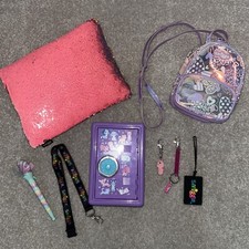 Smiggle Girls Bag, Pillow, Money Box, Keychain Bundle 