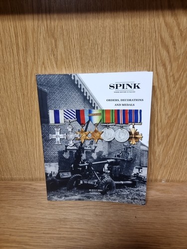 Spink orders decorations - orders, and