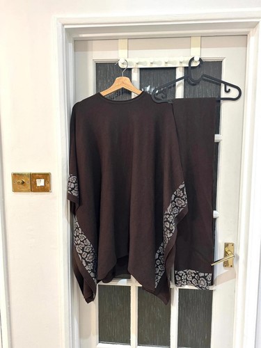 Frank usher embellished knit