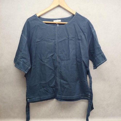 Deane and white linen cotton - white,