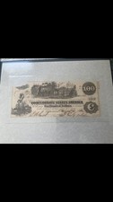 1862 Confederate States $100