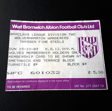 WEST BROM v WOLVES Division