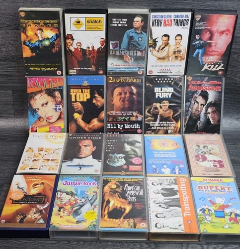Vhs video tape - bundle,
