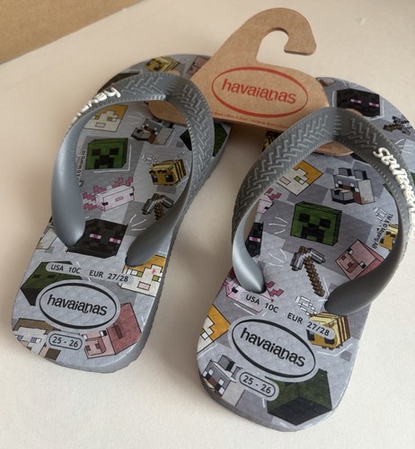 Minecraft flip flops boys - flip,
