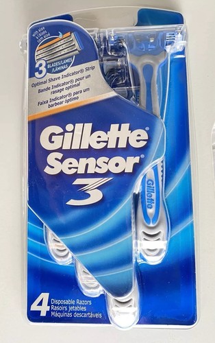 Gillette sensor pack of 4 - pack,