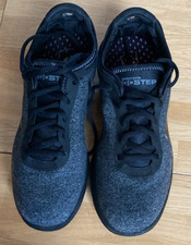 Skechers Go Step Goga Mat Super Light Trainers Black Marl UK Size 4.5  EU 37.5