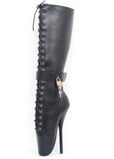 Stiletto ballet boots knee