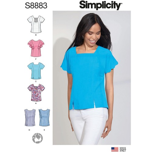 Simplicity 8883 misses tops - 8883,
