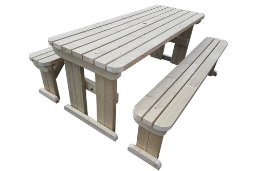 Garden picnic bench set - garden,