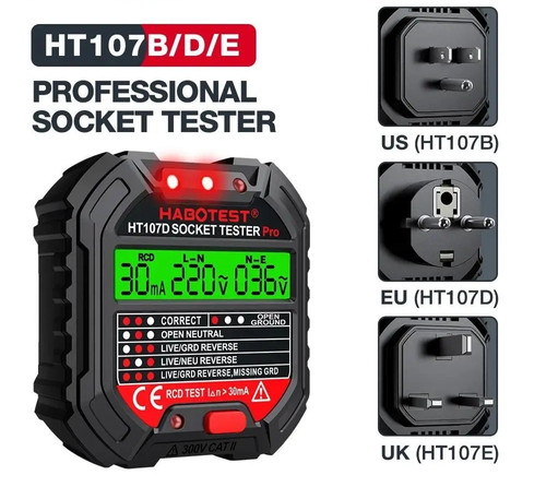 Electrical socket tester - tester, uk