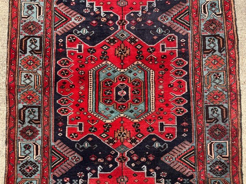 5x7 vintage heriz rug - rug, handmade