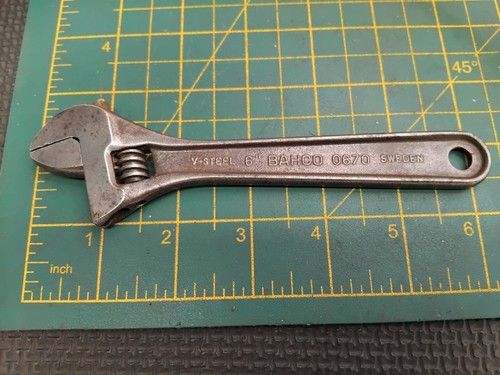 Bahco inch adjustable - bahco,