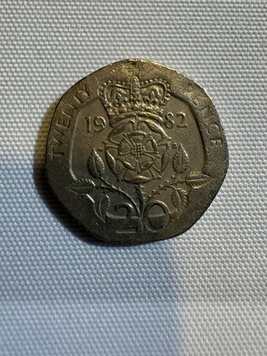 1982 20p twenty pence - 1982,