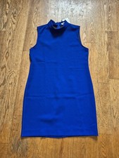 Zara Sleeveless Blue Dress M