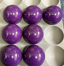 7 Aramith Purple   Pool Balls New  UK Pub League Premier   2” pool table balls