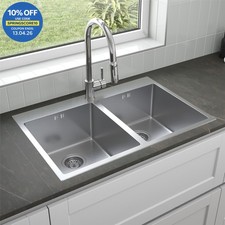 Double 2 Bowl Kitchen Sink