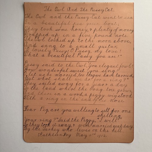 Original signed antique - signed,