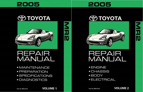 2005 toyota factory shop - toyota,