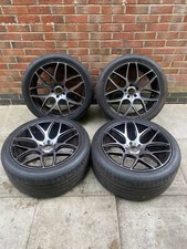 4 X INOVIT 20 INCH RIMS ALLOY WHEELS SET & TYRES - BMW? 5x120 PCD ET33 ET47