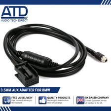 3.5mm Female AUX For BMW 5 Series E60 E61 Auxiliary Audio Input Resistor Cable