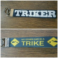 TRIKE TRIKER V8 BOOM PHOENIX HARLEY BIKER V TWIN CUSTOM Keyring Key Fob